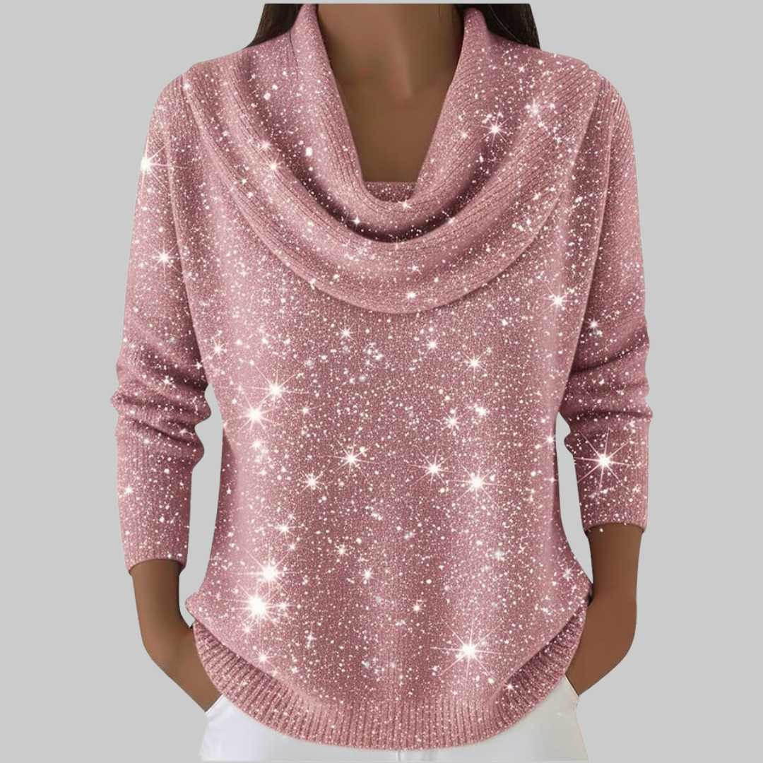 Aveline | Soft Cowl Neck Sweater