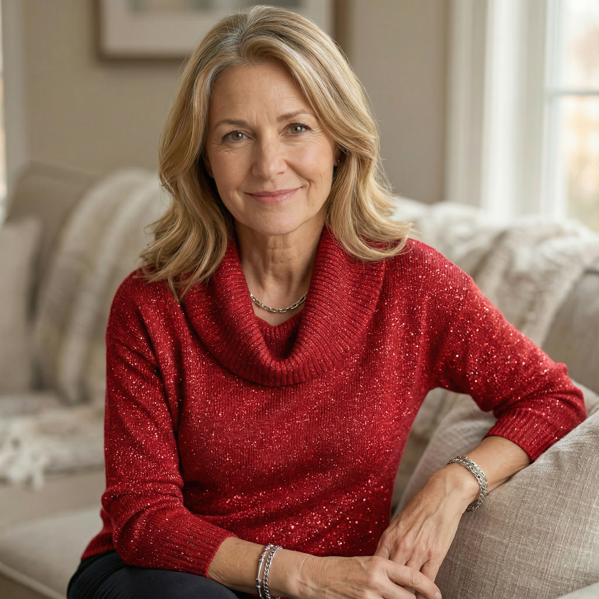 Aveline | Soft Cowl Neck Sweater