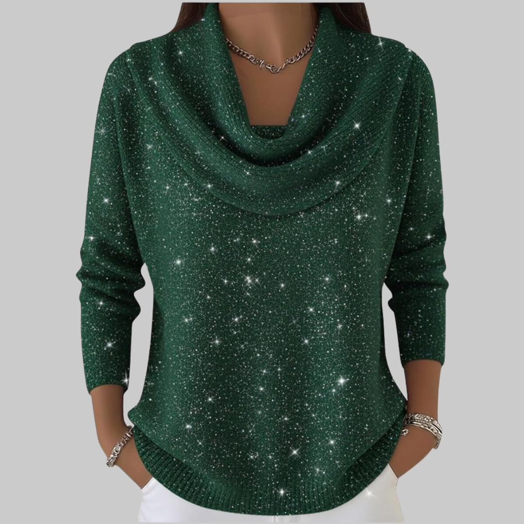 Aveline | Soft Cowl Neck Sweater