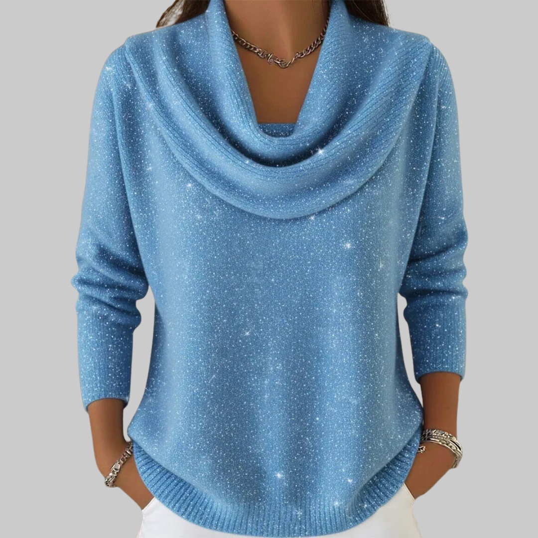Aveline | Soft Cowl Neck Sweater