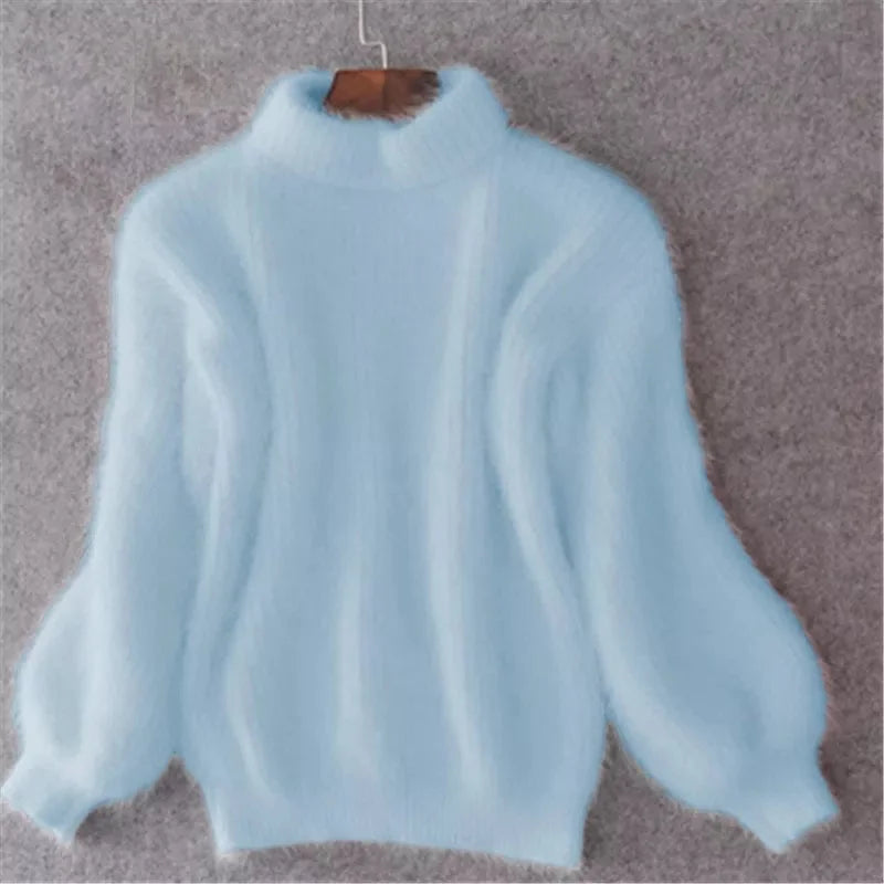 Courtney | Vintage Angora Knitted Sweater