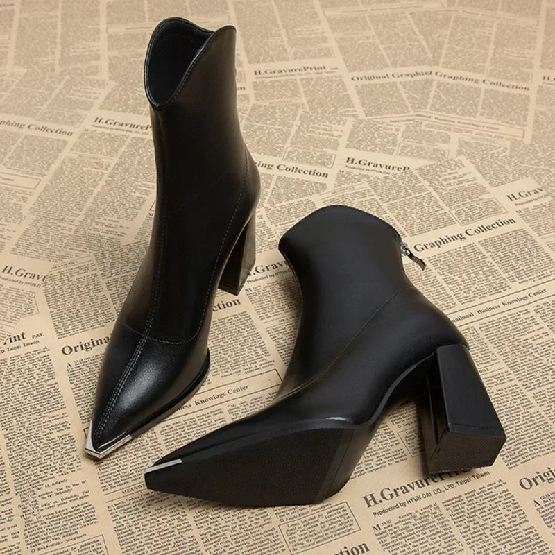 NOXâ„¢ - Chrome Tip Chelsea Boots
