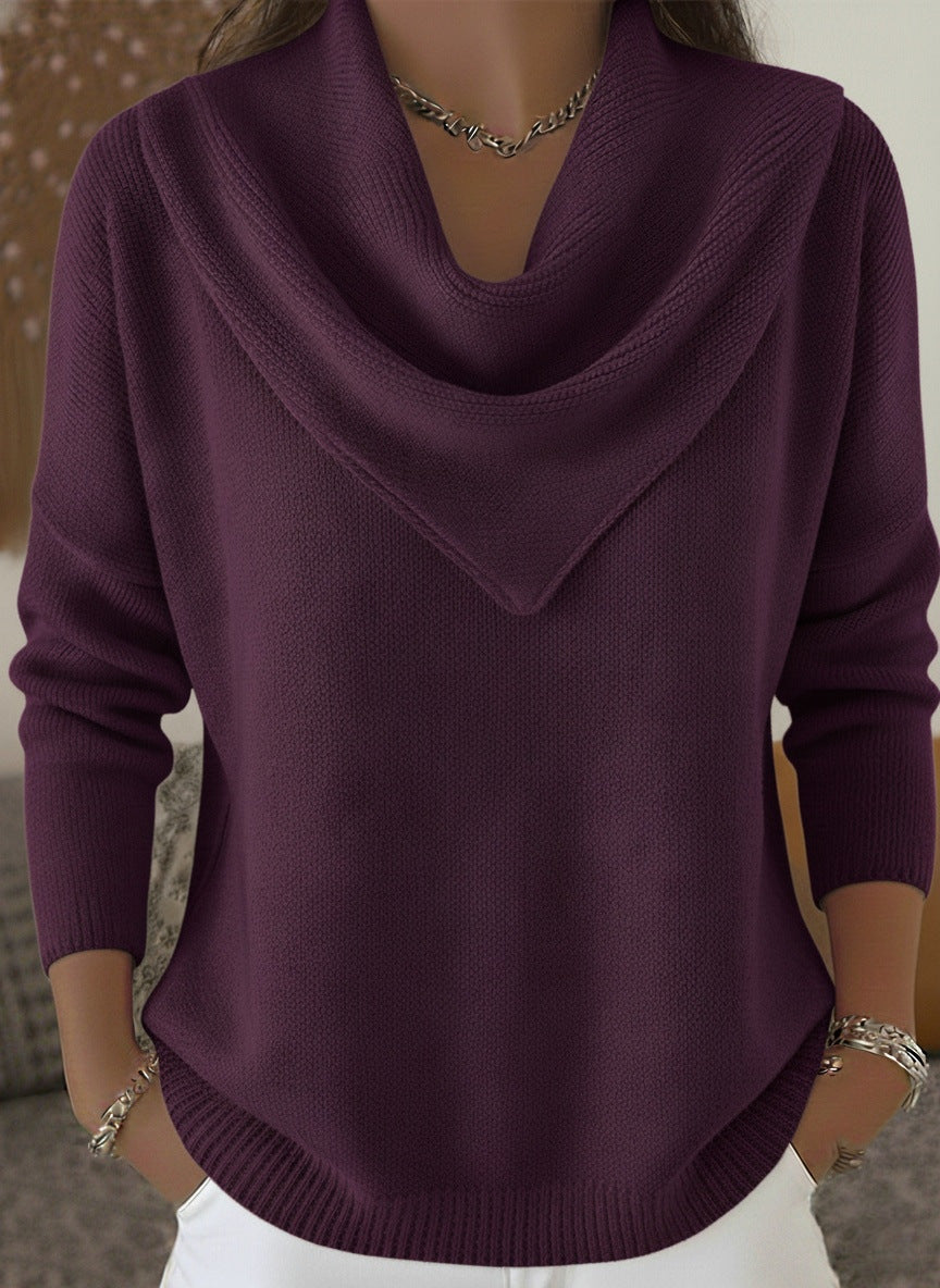 Julie | Soft Cowl Neck Sweater