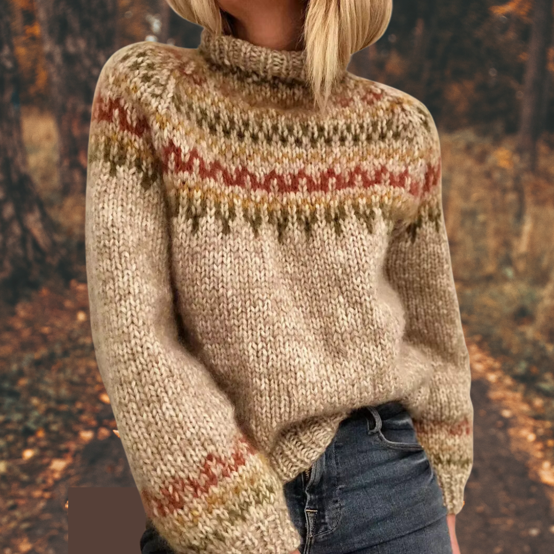 Astridâ„¢ | Women's Nordic Knit Sweater