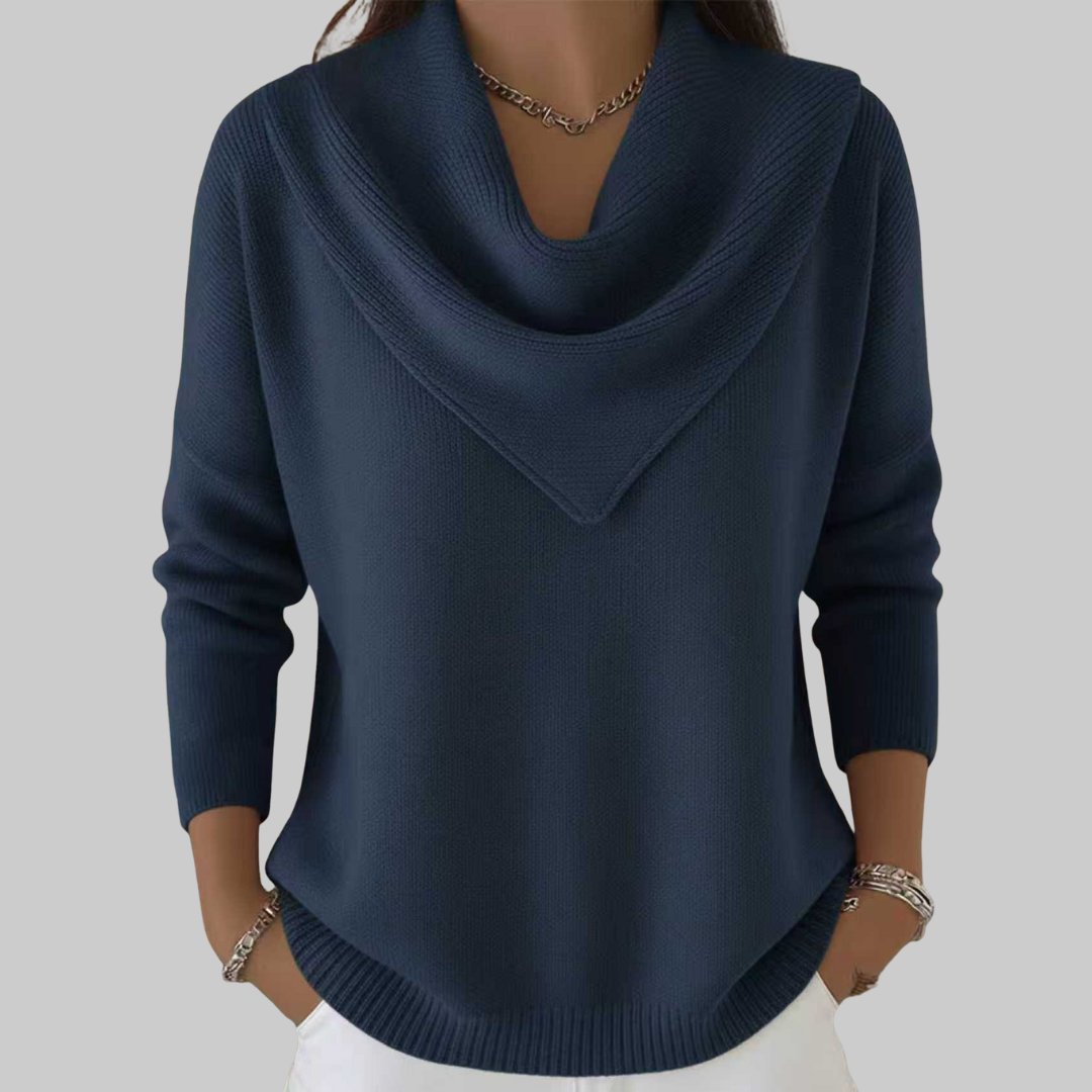 Julie | Soft Cowl Neck Sweater