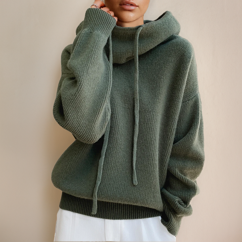 Milaâ„¢ | Relaxed Knit Hoodie