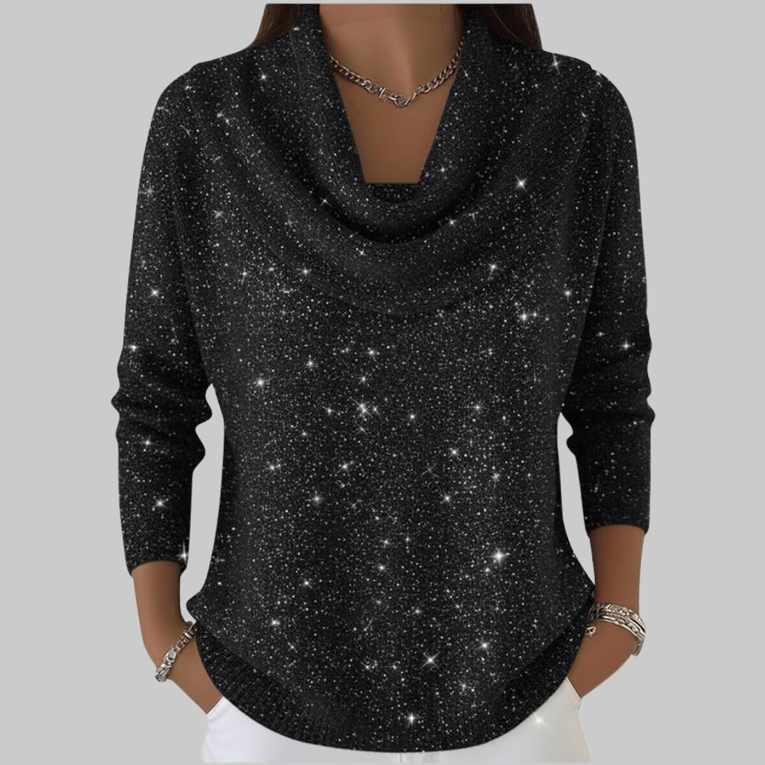 Aveline | Soft Cowl Neck Sweater