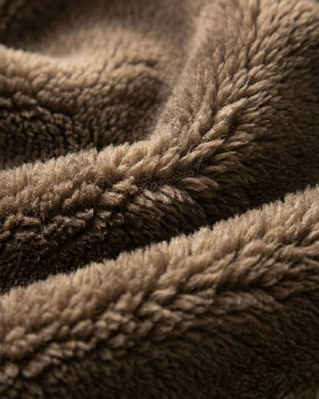 Cerelia | Fleece-Lined Corduroy Pants with High Rise & Elastic Waist