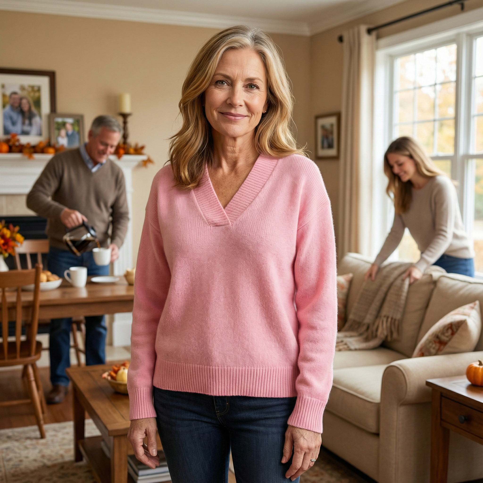 Vivian | Elegant V-Neck Comfort Sweater