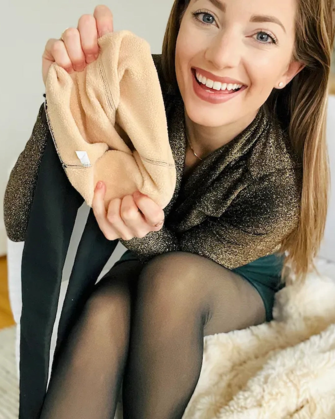 Viral One-Seam Snatched Fleece Leggings