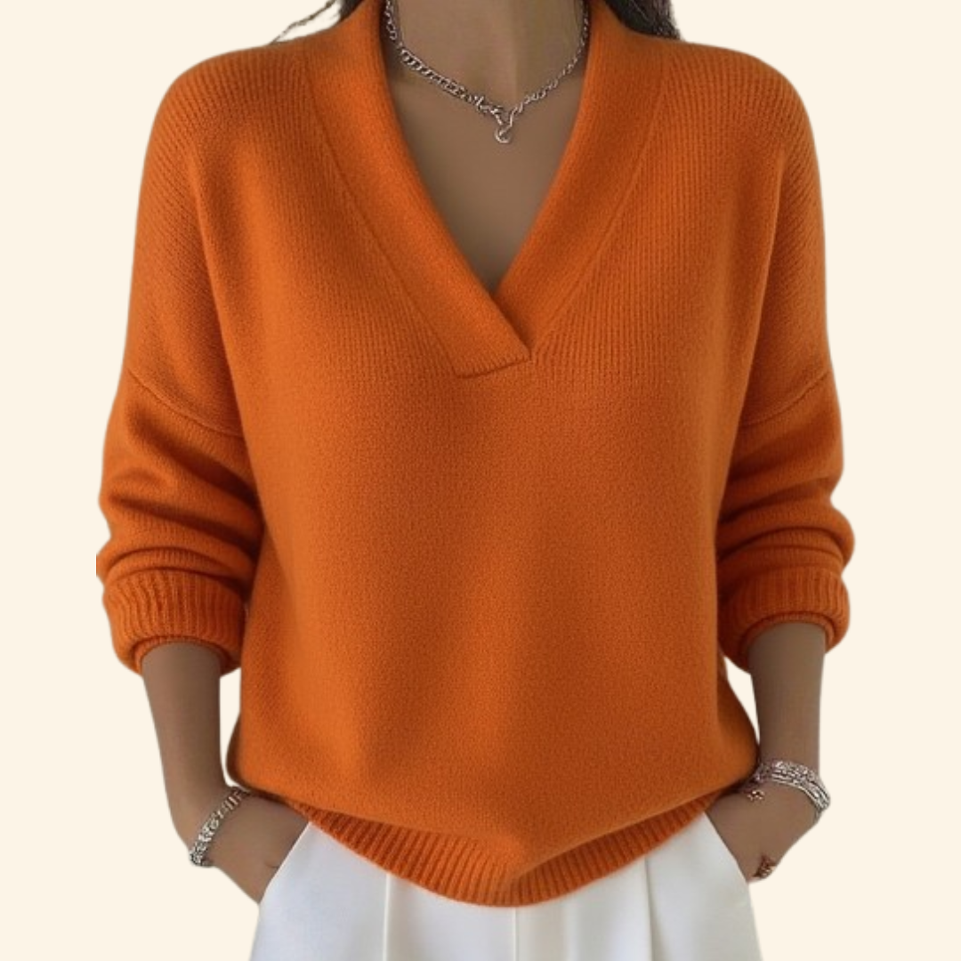 Vivian | Elegant V-Neck Comfort Sweater