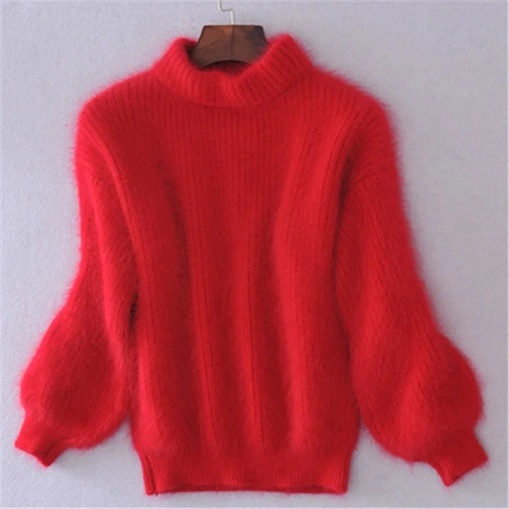 Courtney | Vintage Angora Knitted Sweater