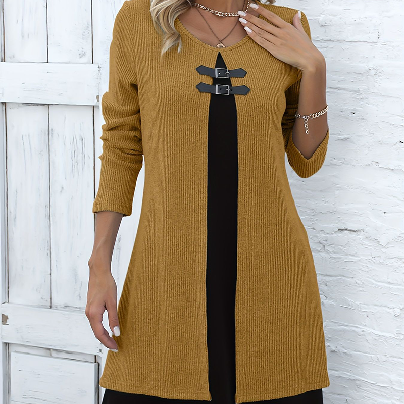 Britt | Two-Piece A-Line Knee Length Dress